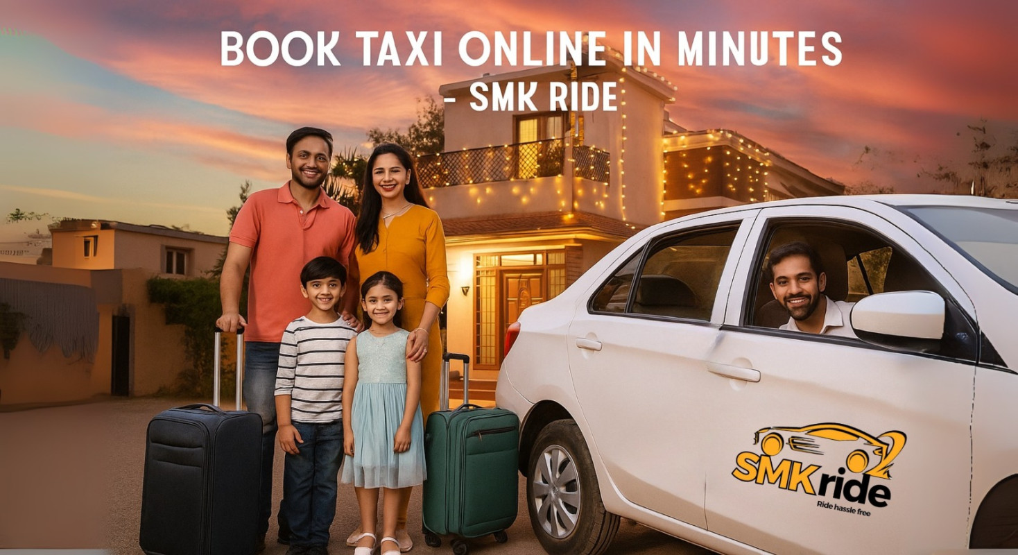 Book Taxi Online in Minutes – Bihar’s Best Cab Service by SMK Ride